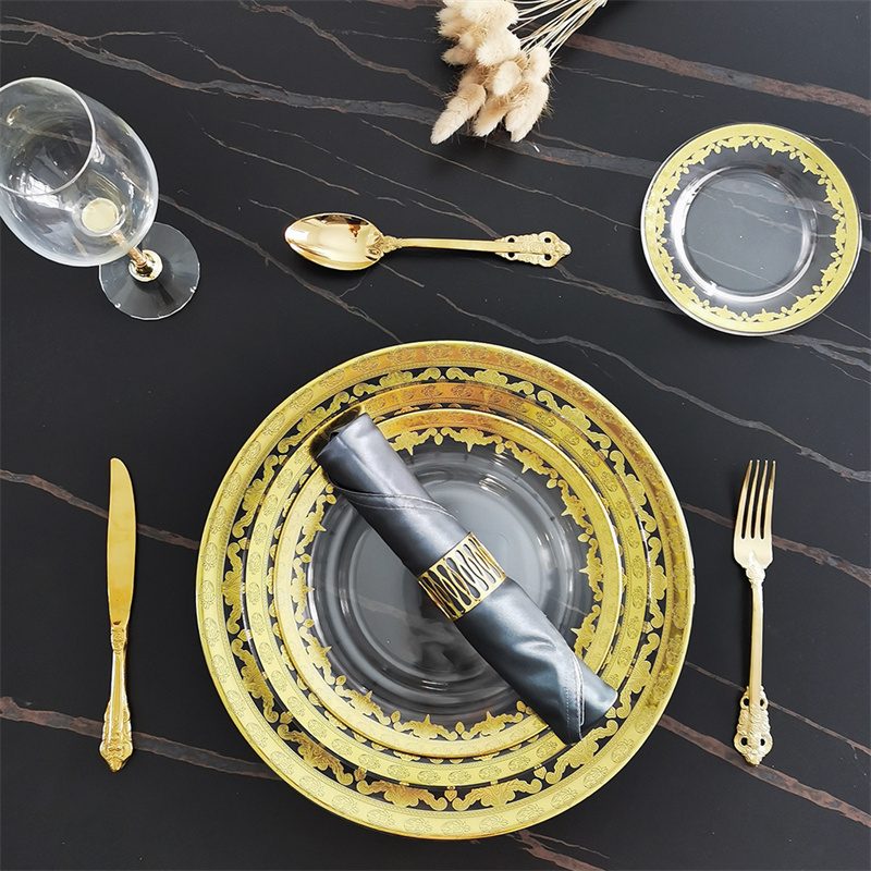 Wholesale Glass Charger Plate PZ-019 - Image 6